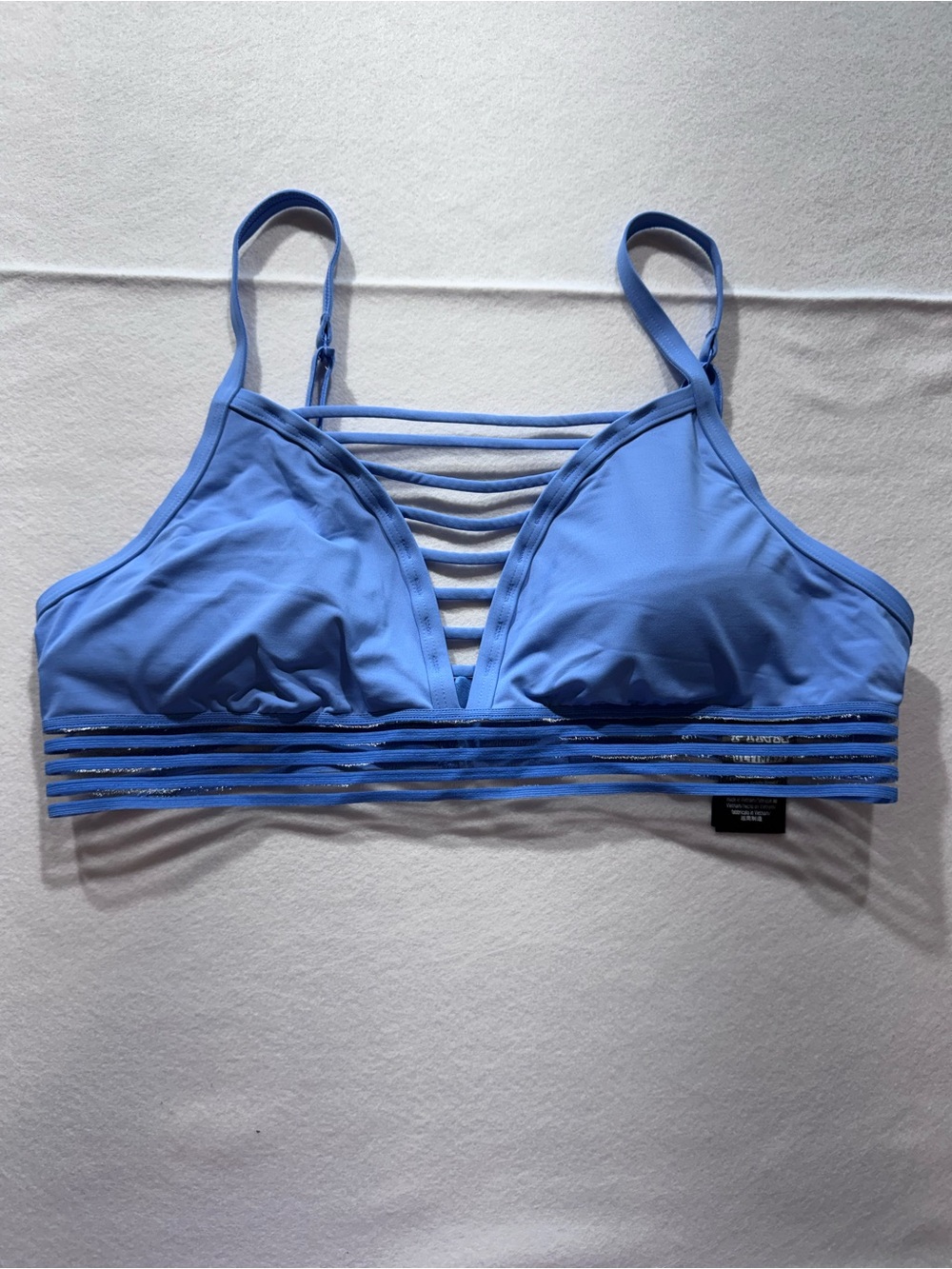 PINK Victoria's Secret Strappy Blue Bralette